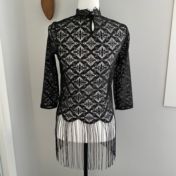 Zara Lace Top XS - Picture 3 of 5